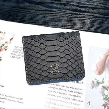 Portefeuille Serpent Noir